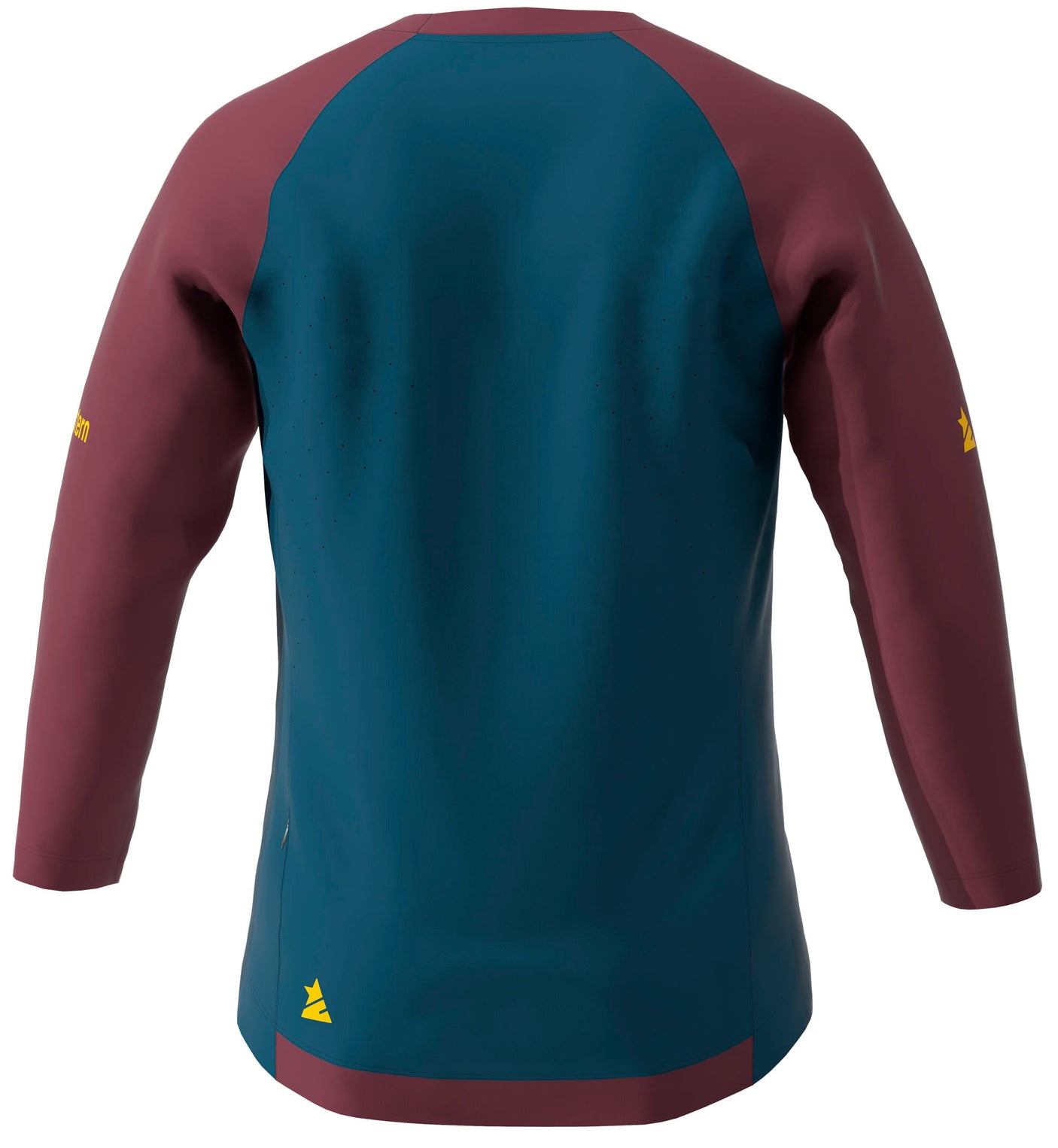 Zimtstern PureFlowz Shirt 3/4 Men French Navy/Windsor Wine