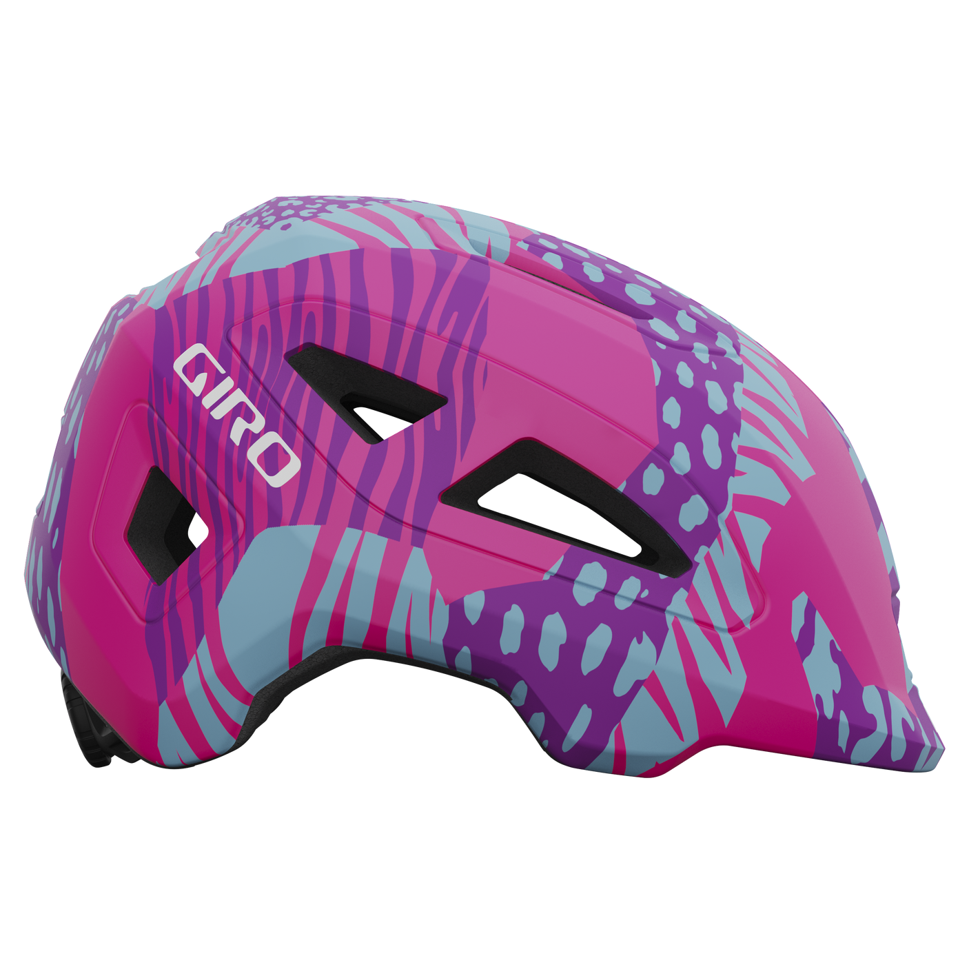 Giro Scamp II Helm matte pink animal