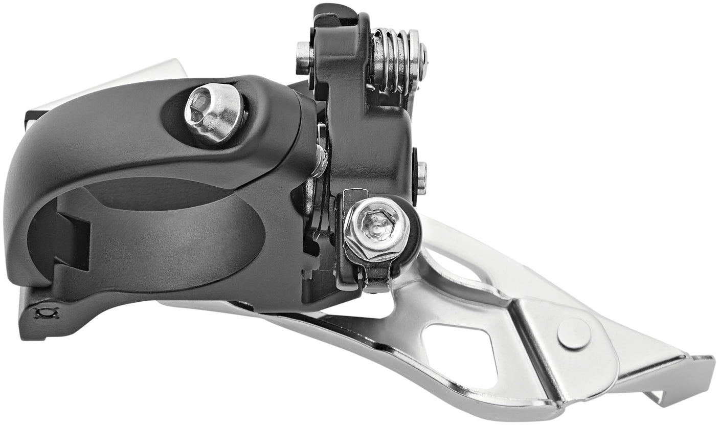 Shimano Deore Trekking FD-T6000 Umwerfer 3x10 Schelle tief Top Swing grau