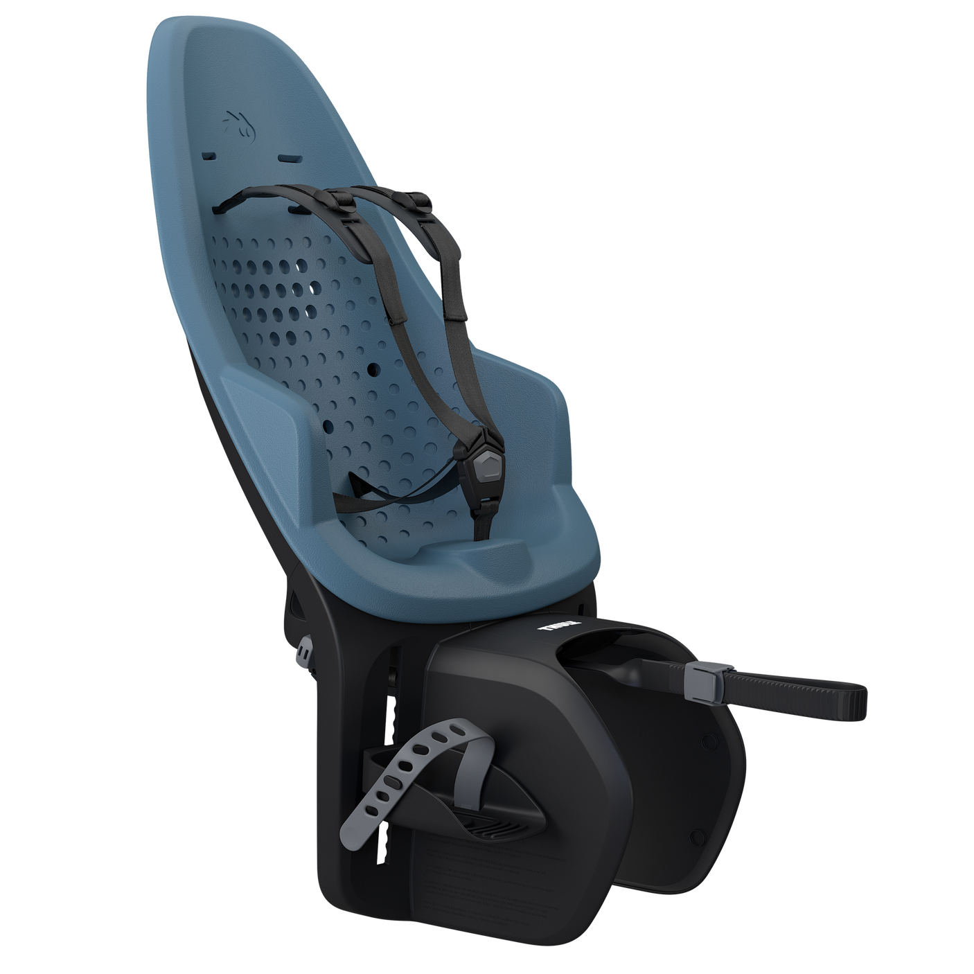 Thule Yepp 2 Maxi Aegean blau, Gepäckträger-Befestigung