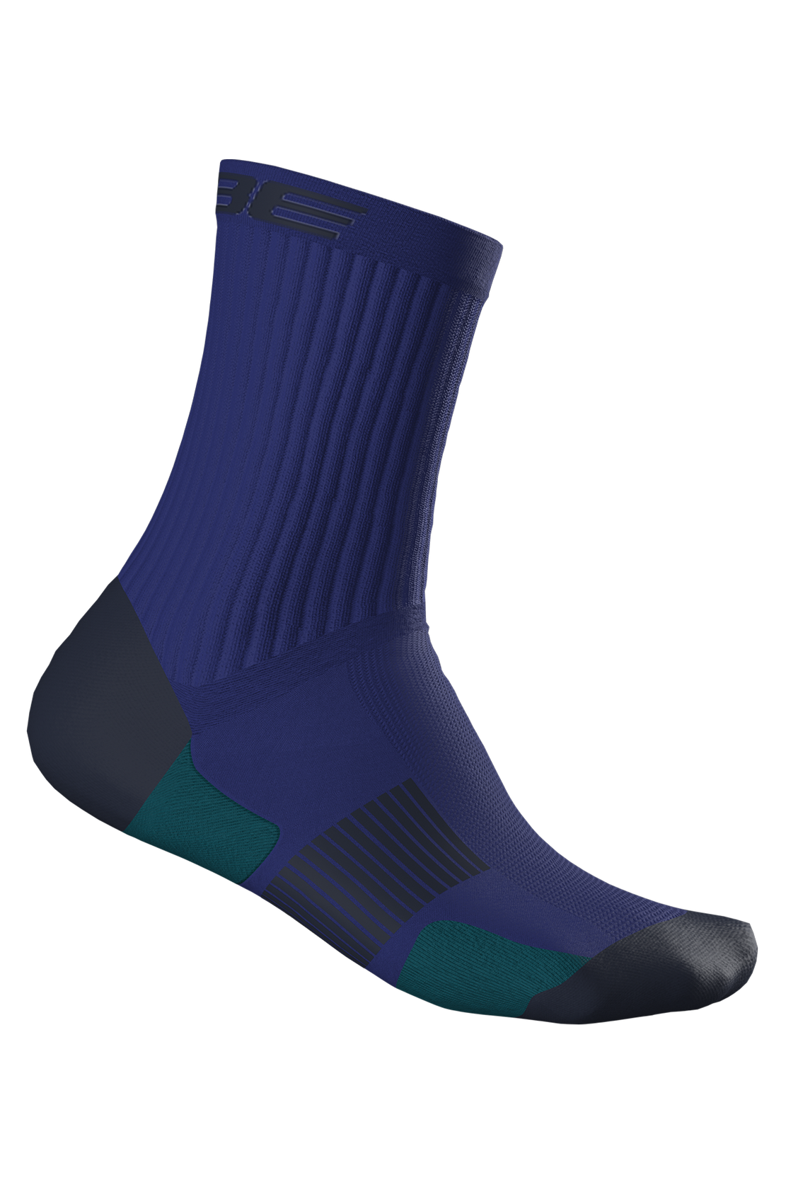 Cube Socke High Cut MTB X Actionteam blue