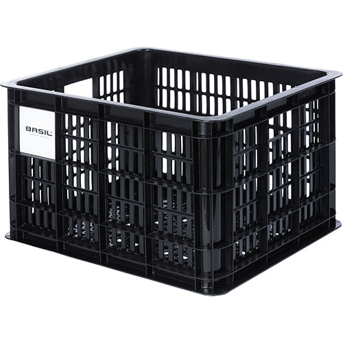 Basil Gepäckträgerkorb CRATE M Multi System schwarz