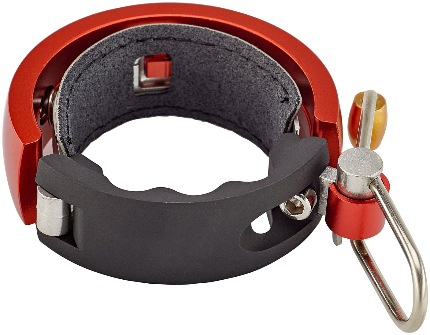 Knog Oi Luxe Fahrradklingel black/red