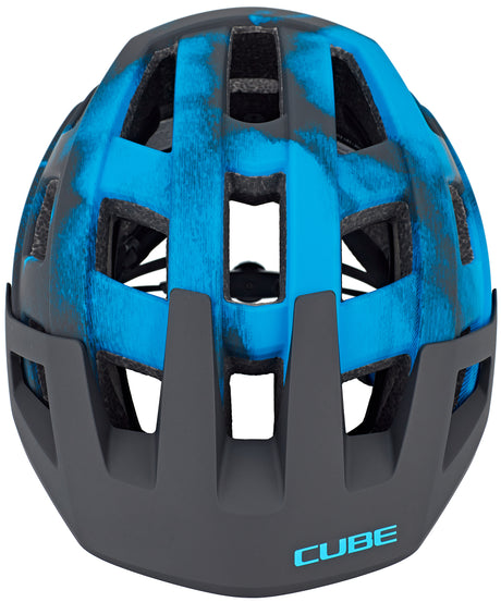 CUBE Helm BADGER blue