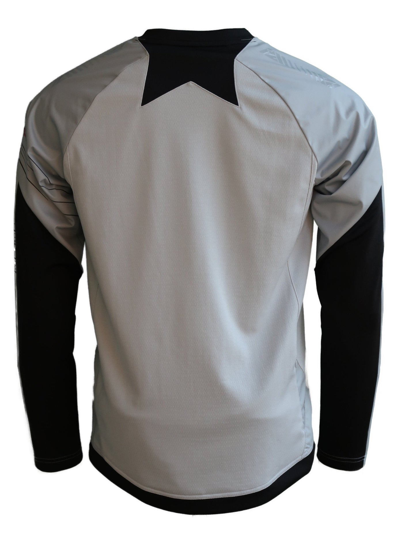 Zimtstern ProTechZonez Shirt LS Men Glacier Grey/Pirate Black