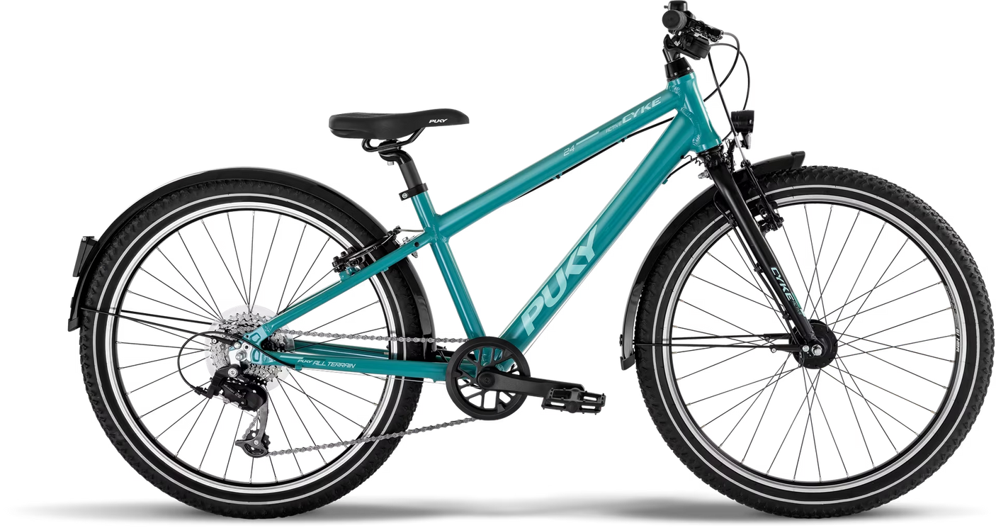 PUKY CYKE 24-8 ACTIVE turquoise/black (2026)