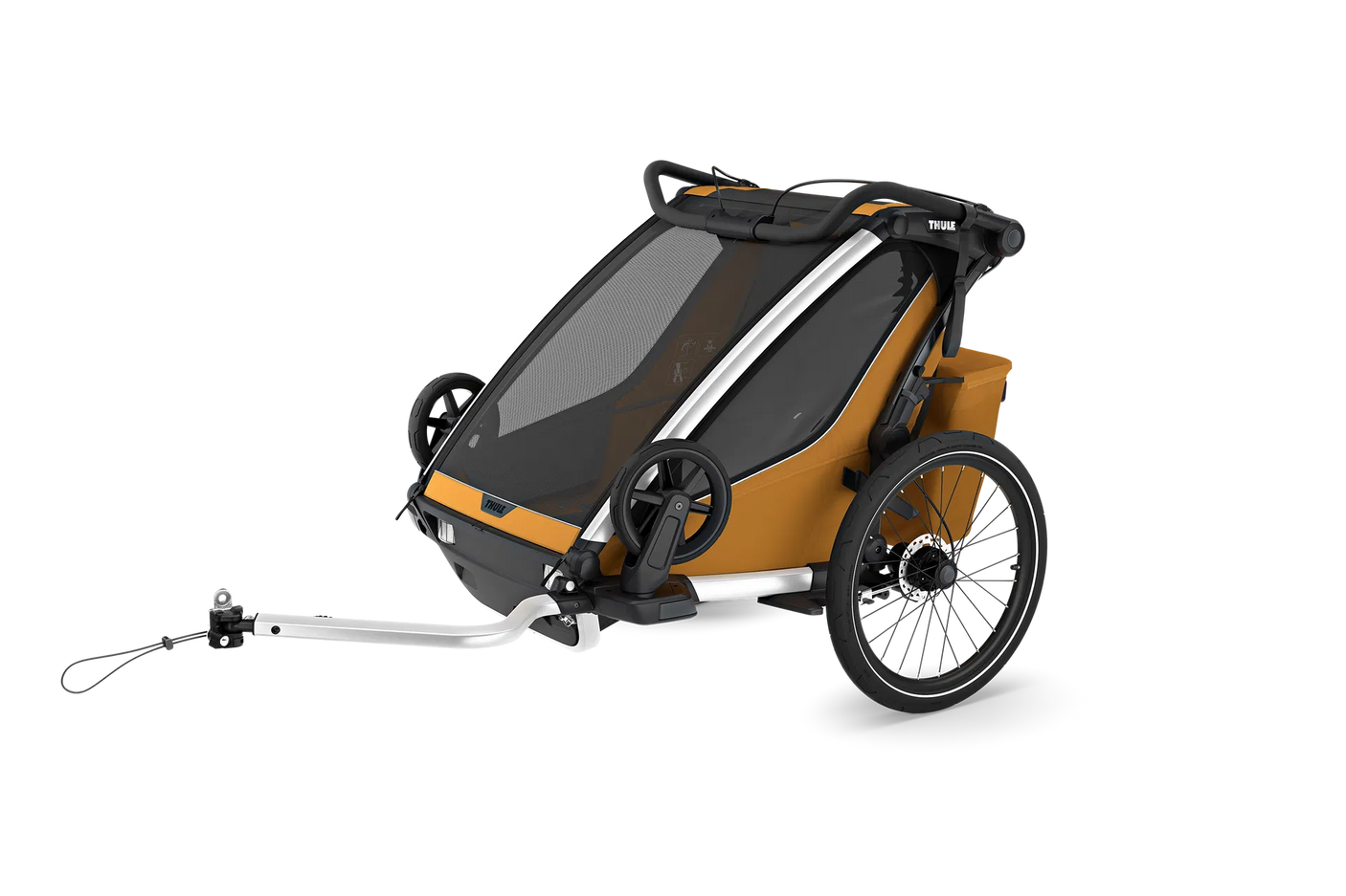 Thule Chariot Sport 2 Double Kinderanhänger natural gold