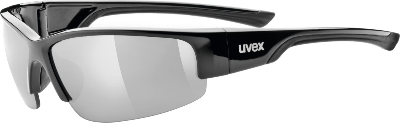 uvex Sportstyle 215 Radbrille Black / Lightmirror Silver