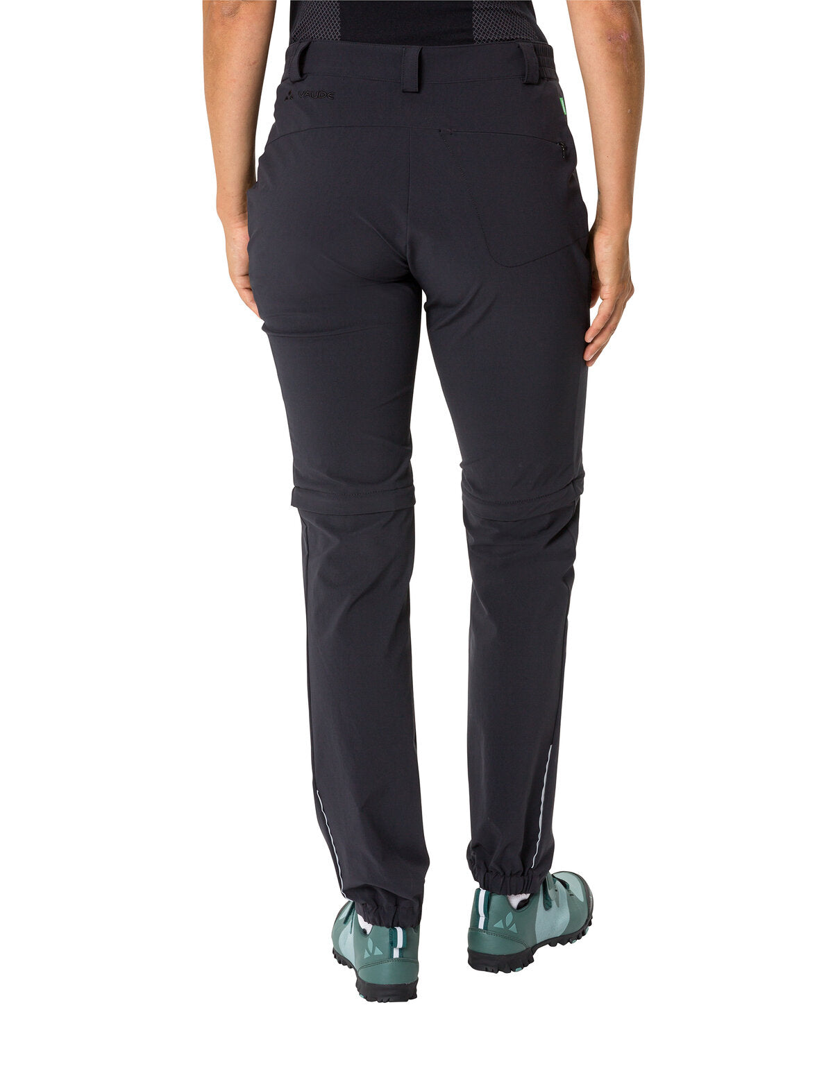 VAUDE Yaras Zip Off Pants Damen schwarz