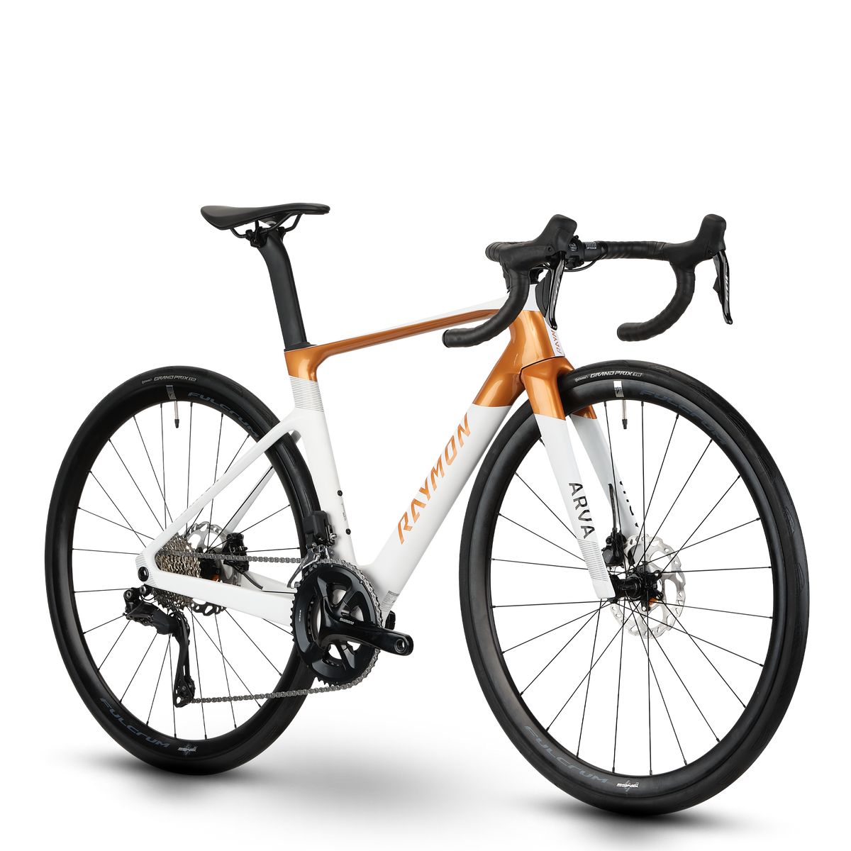 white rennrad Raymon Arva Comp (2026) | Rennrad | white/copper