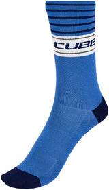 CUBE Socke High Cut Blackline blue