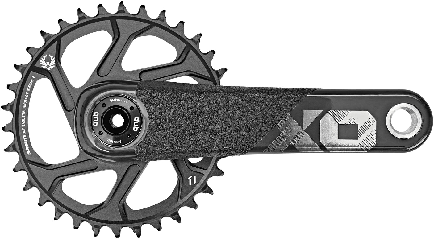 SRAM X01 DH DUB Kurbelgarnitur 34Z DM schwarz