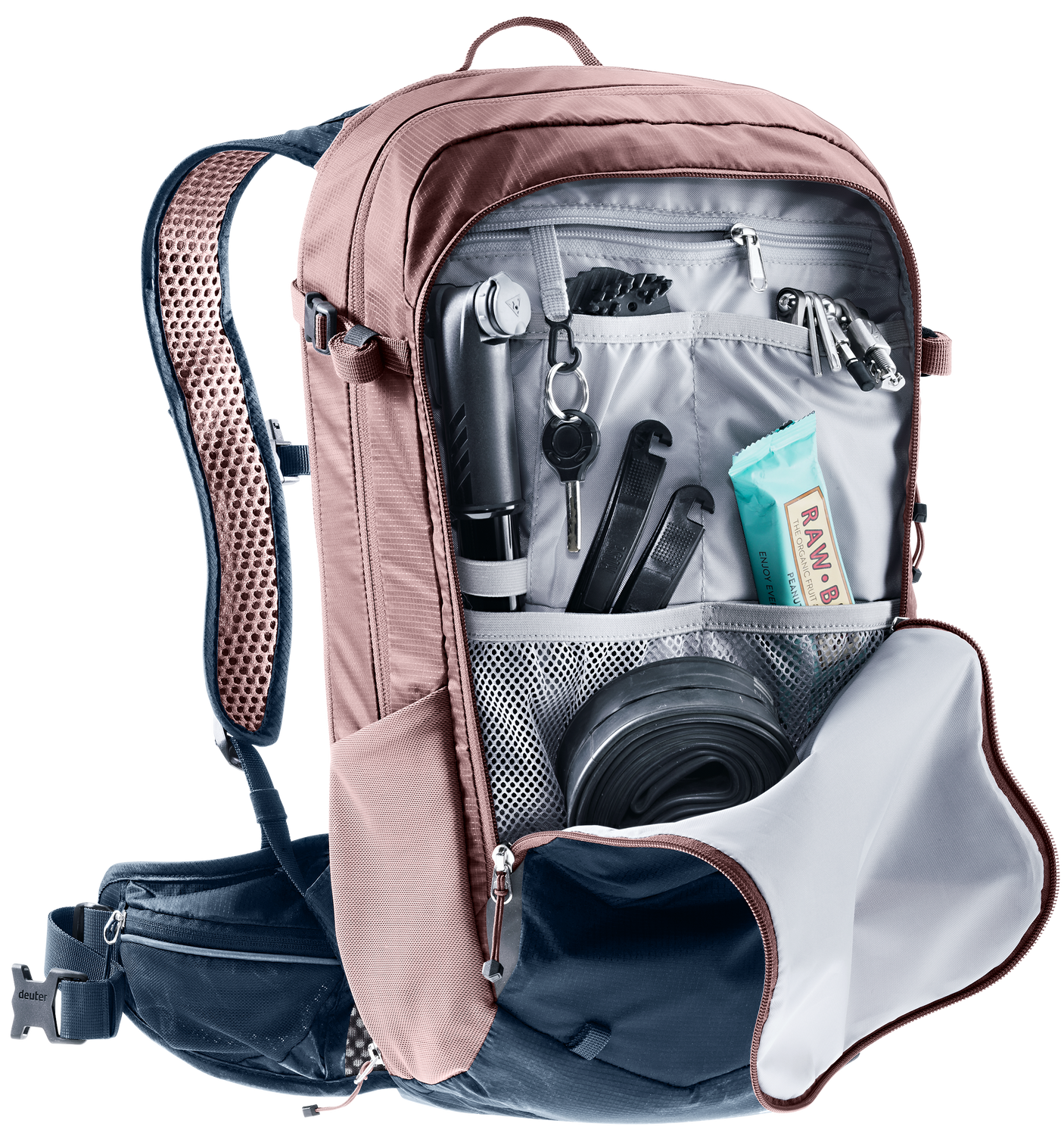 deuter Compact 14+3 Fahrradrucksack ink-ashrose