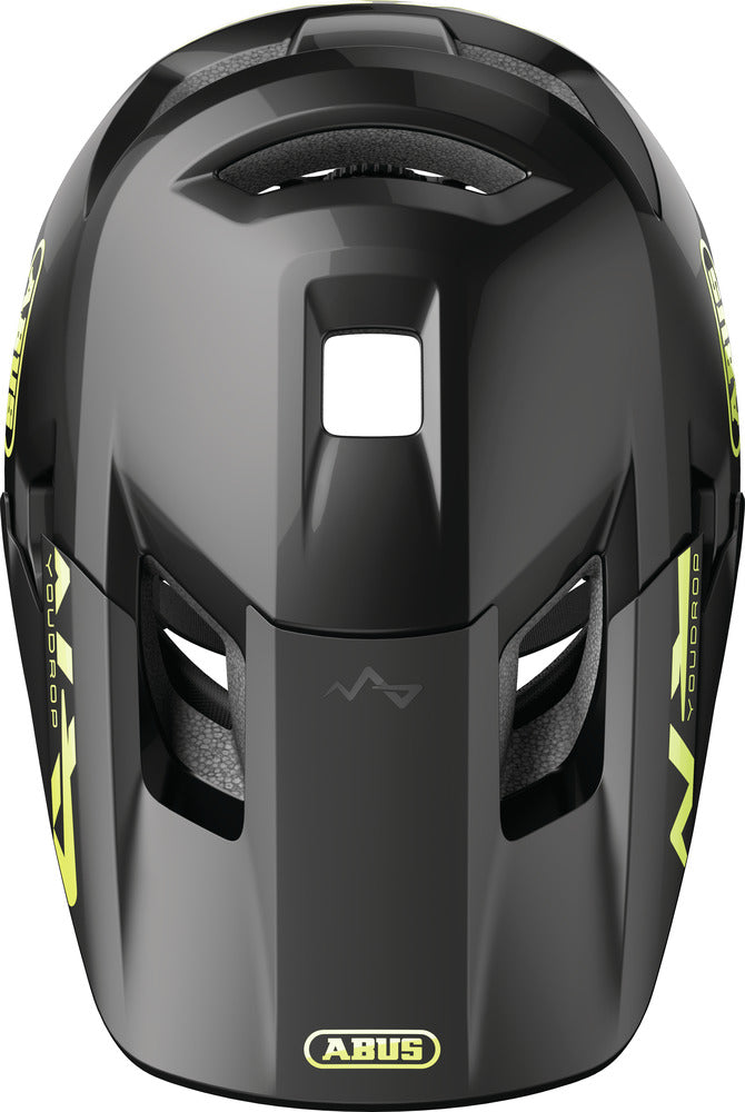 ABUS Youdrop Helm Kids shiny schwarz