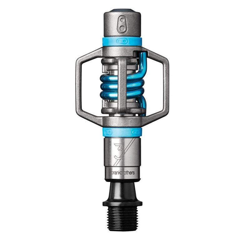 Crankbrothers Eggbeater 3 Pedale silver/electric blue
