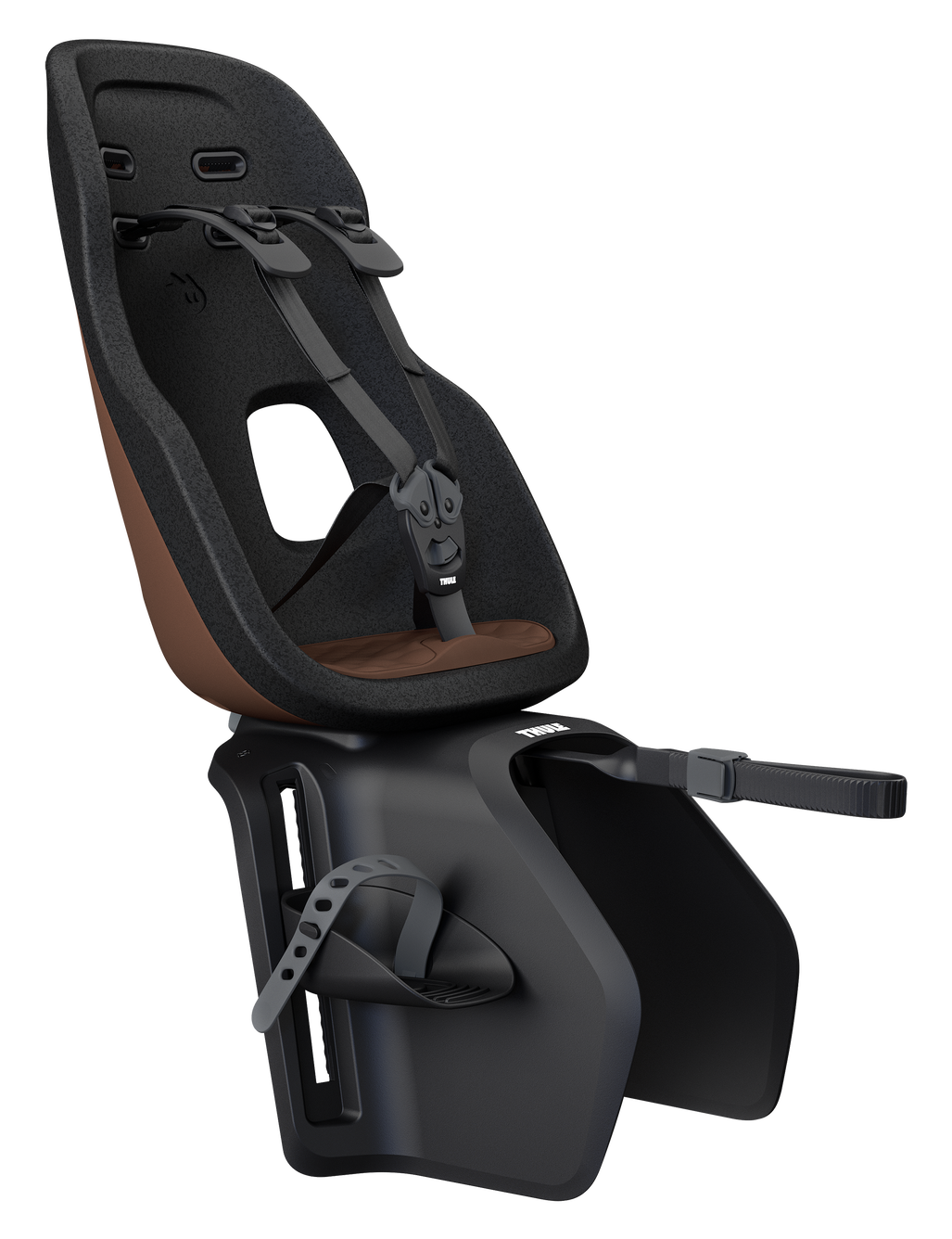 Thule Yepp Nexxt 2 Maxi braun, Gepäckträger-Befestigung