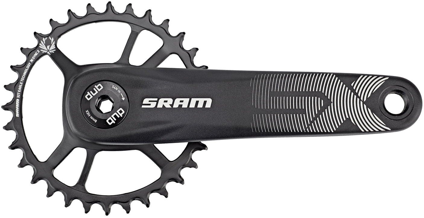 SRAM SX Eagle DUB Kurbelsatz 32Z 12-fach schwarz