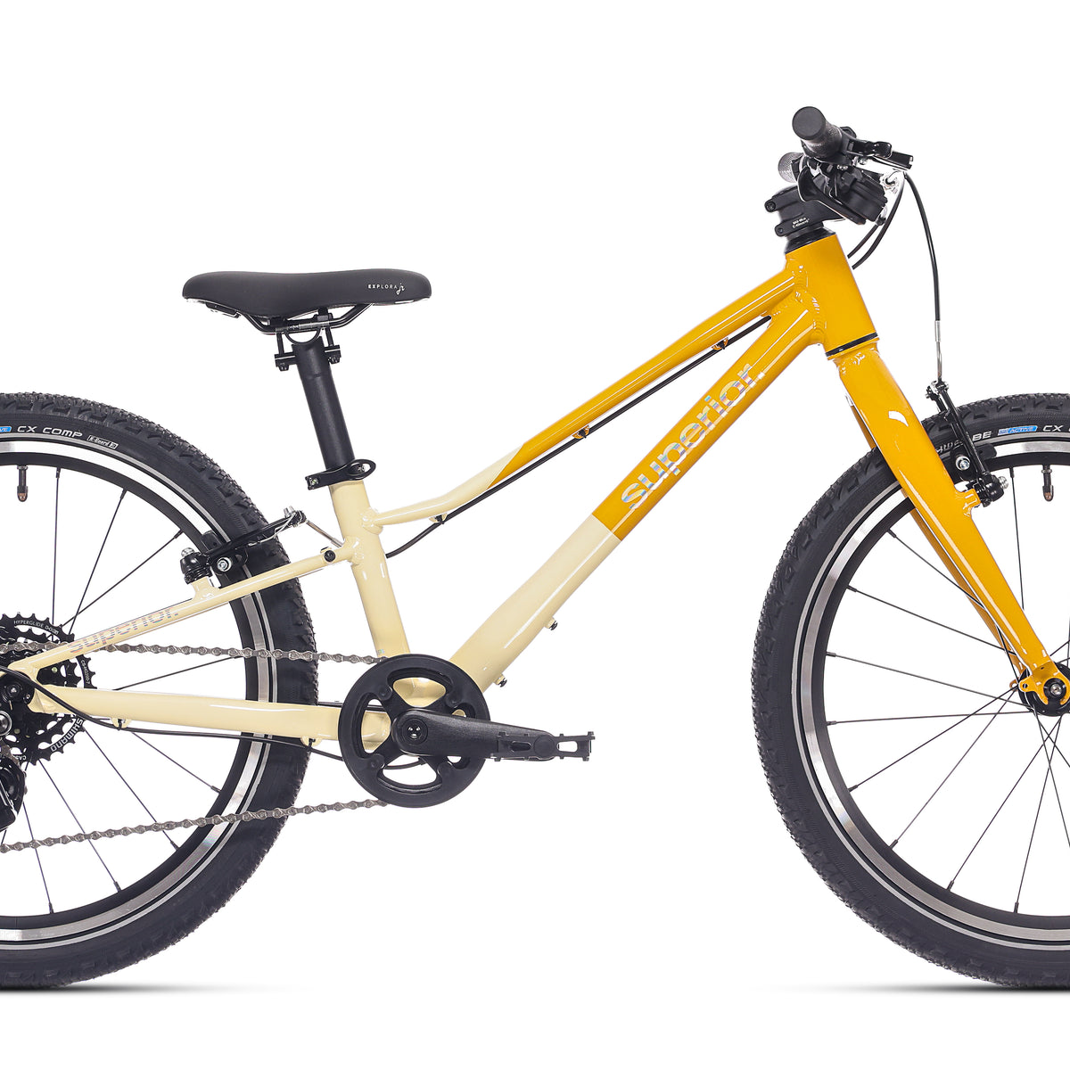 leichtes kinderrad 20 Superior F.L.Y. VB (2026) | 20 Zoll Kinderfahrrad | Gloss Yellow