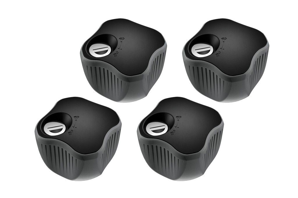 Thule 527 Knebelmutter mit Schloss 4 Stück