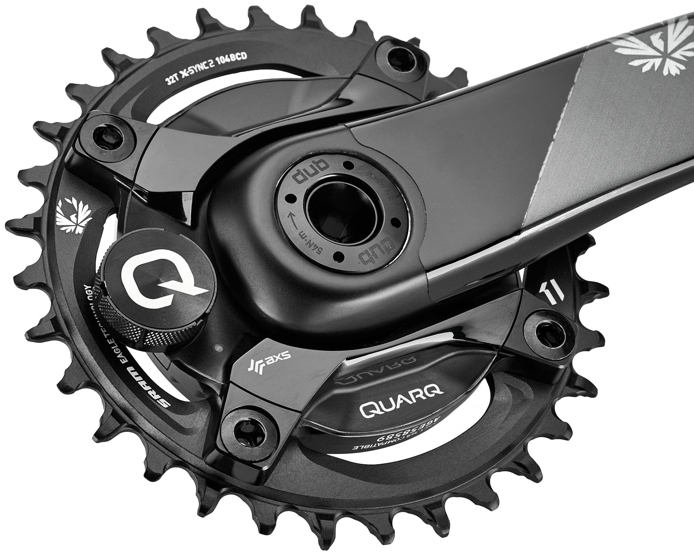 SRAM Quarq XX1 Eagle Powermeter Kurbelgarnitur 12-fach 32Z DUB Boost