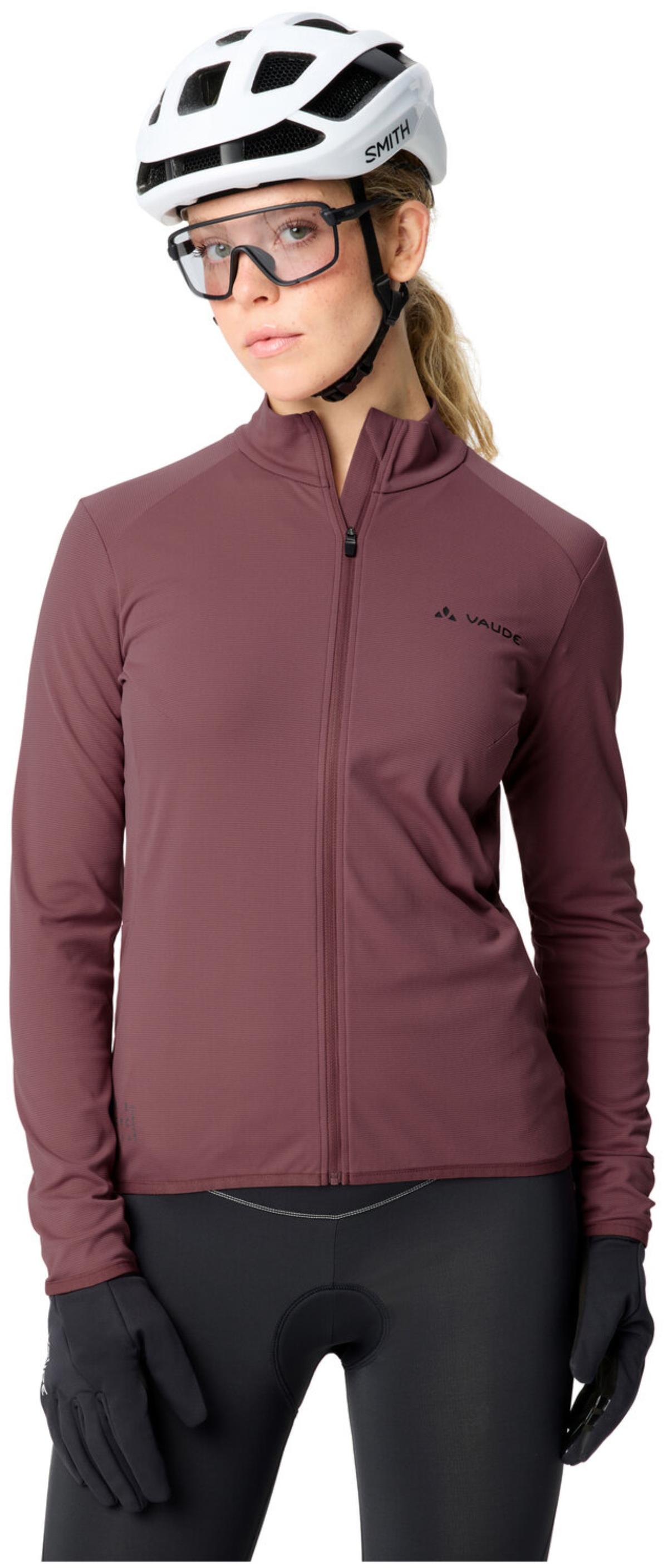 VAUDE Women's Matera LS Tricot II ruby dusk