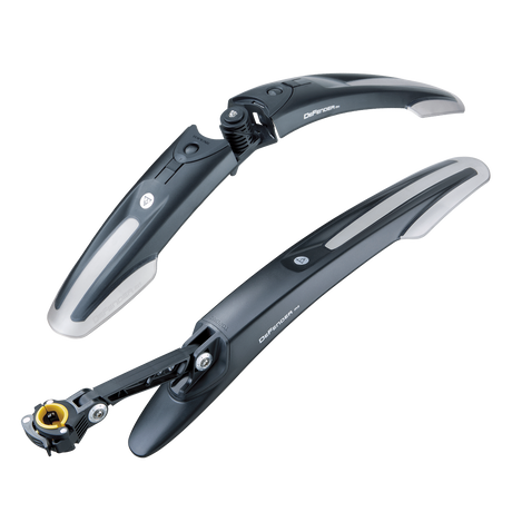 Topeak Defender M1/M2 Schutzblech Set grau/schwarz