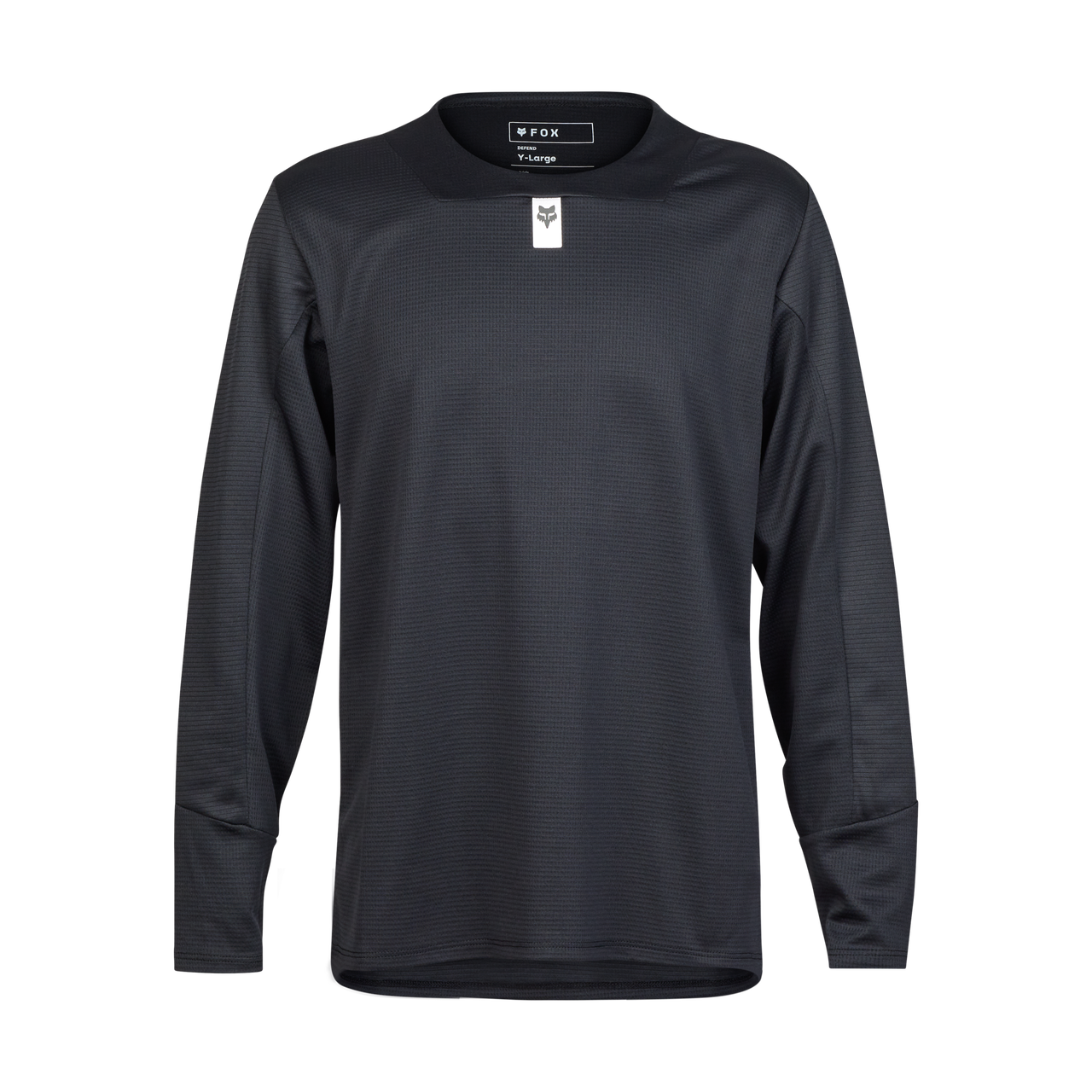 Fox YTH Defend LS Jersey Black