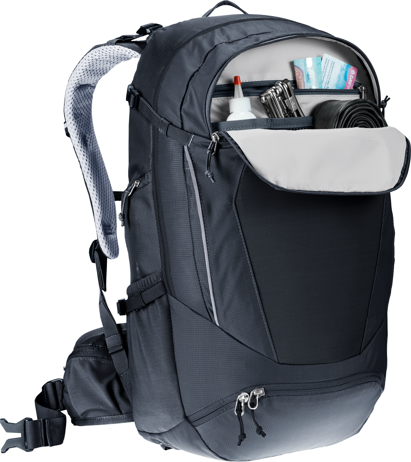 deuter Trans Alpine 30 Fahrradrucksack black