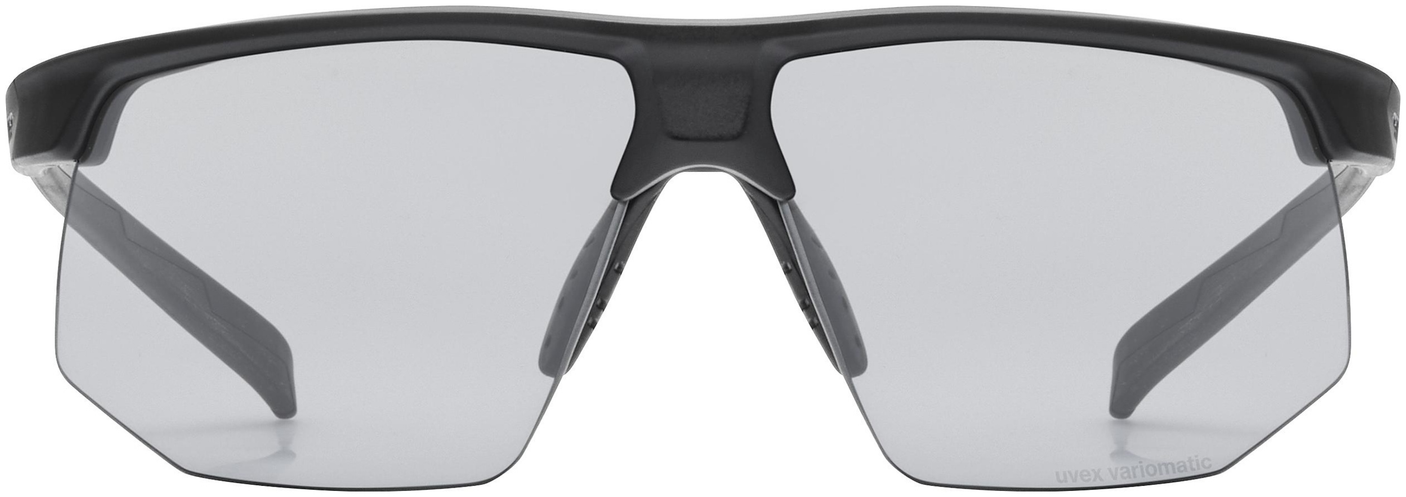 uvex Aerios V Radbrille Black Matt / Smoke