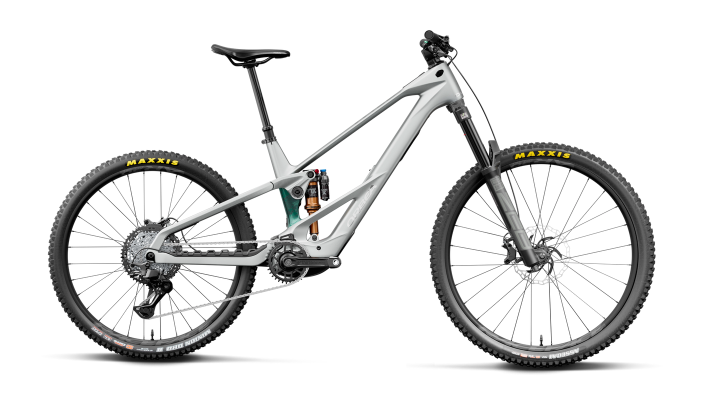 Orbea WILD LT M20 MULLET Smooth Silver (Matt) - Escape Green C. View (Gloss) (2027)