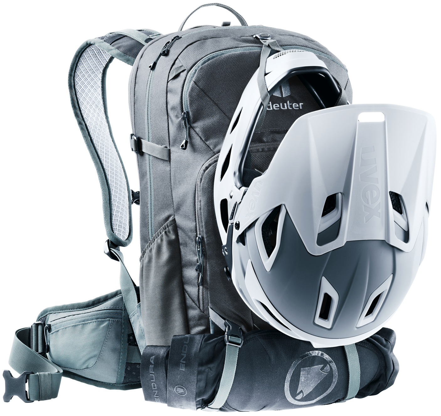 deuter Attack 20 Fahrradrucksack grau