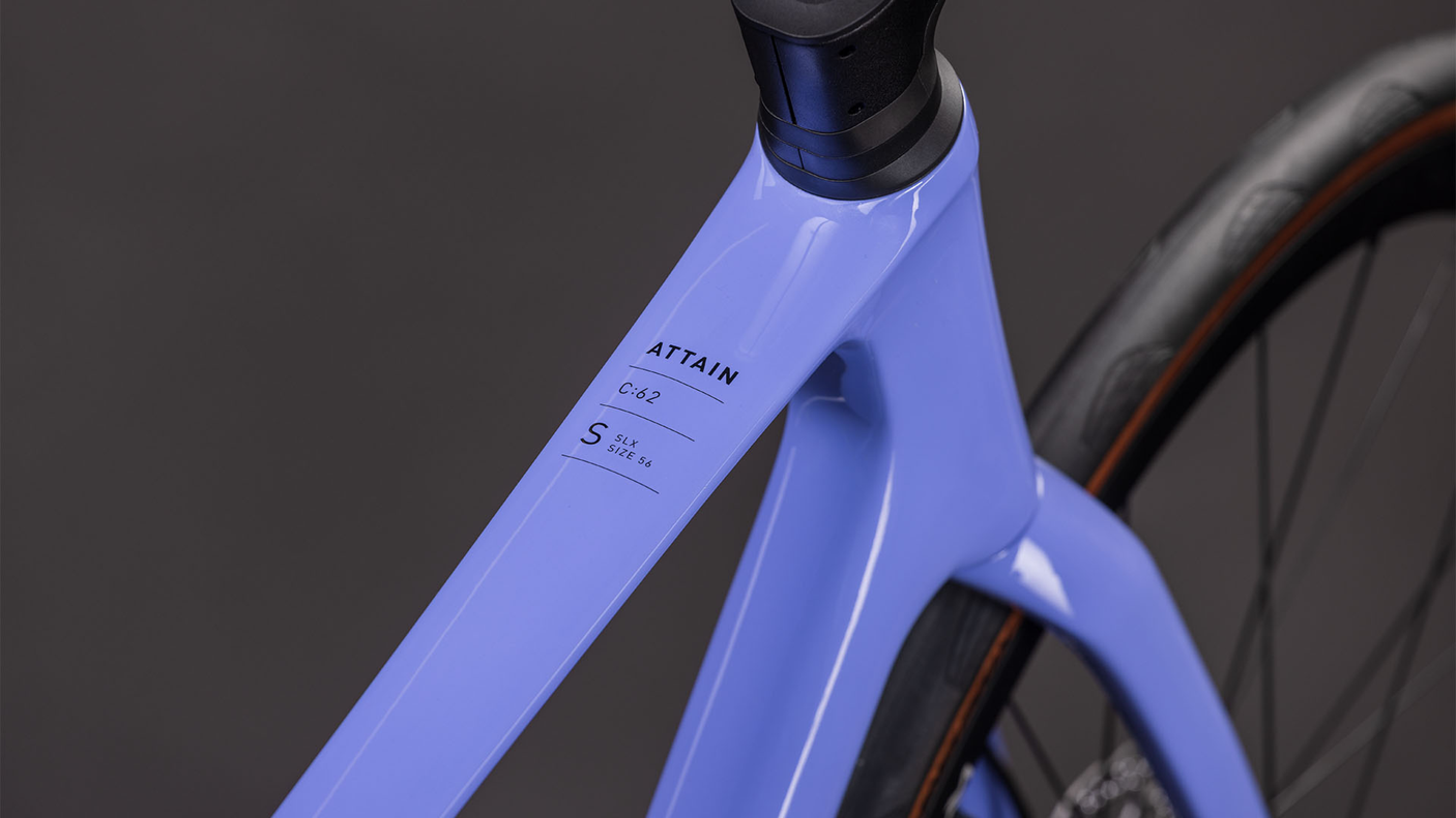 Cube Attain C:62 SLX lucidlilac´n´black (2026)