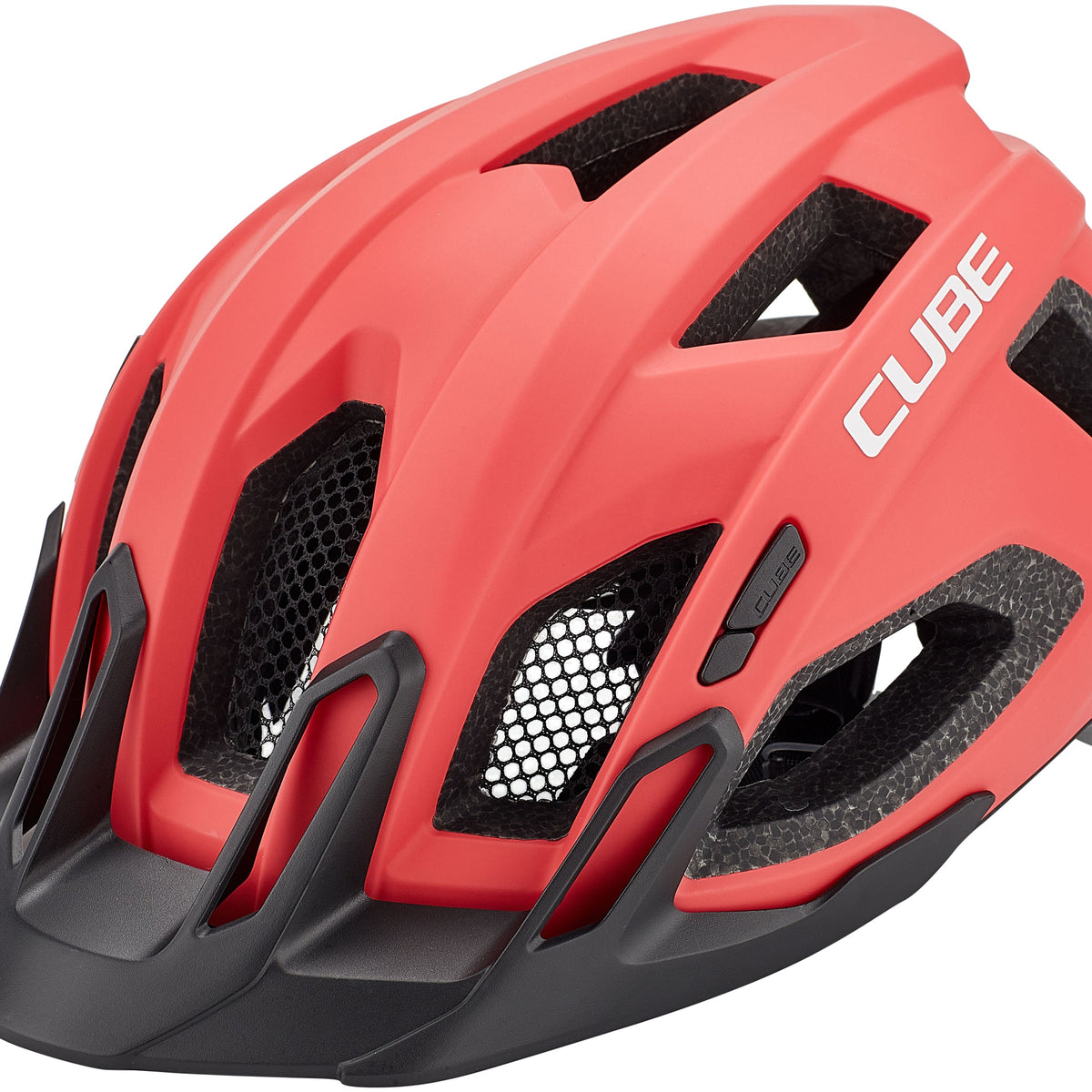 Cube QUEST MTB Helm | coral