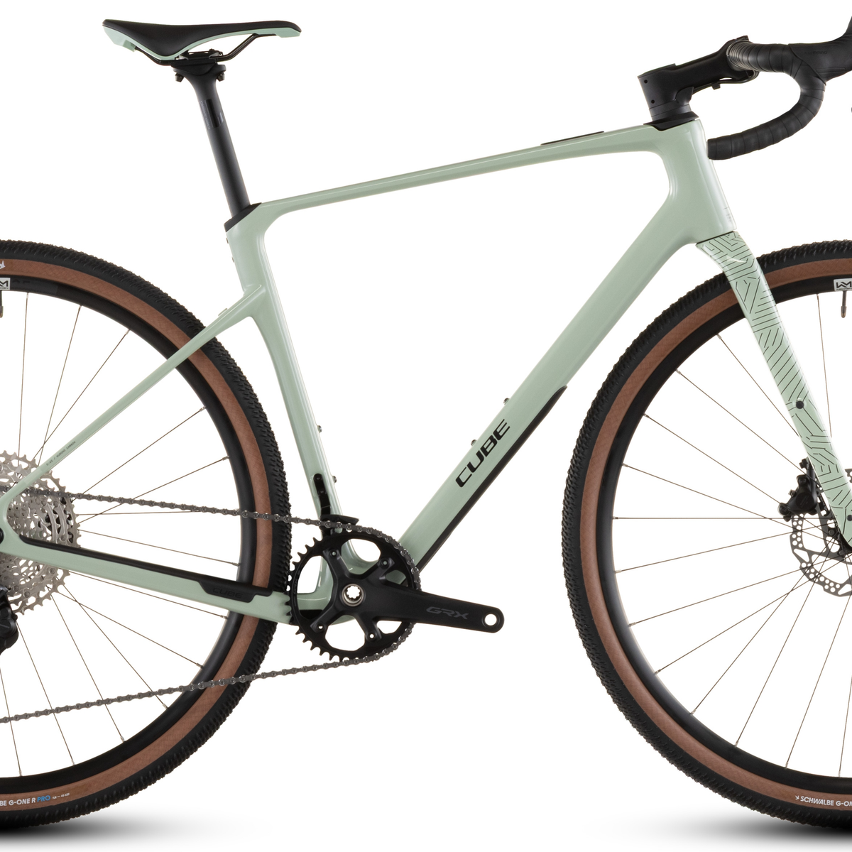 cube gravel bike 61 cm Cube Nuroad C:62 ONE (2026) | Gravelbike | aloegreen´n´black