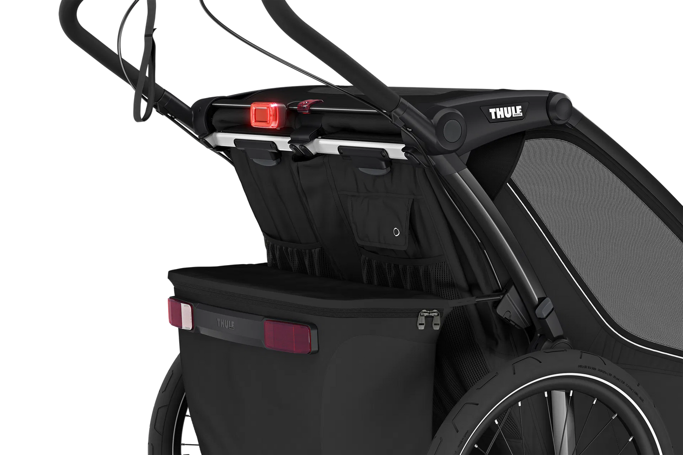 Thule Chariot Sport 2 Double Kinderanhänger schwarz