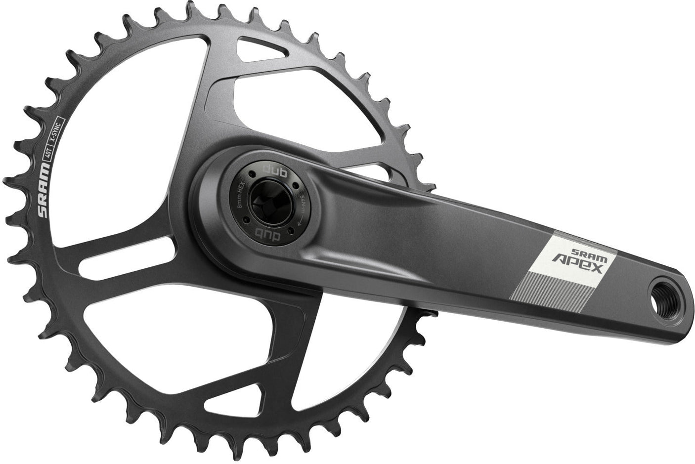 SRAM Apex 1 DUB Wide Kurbelgarnitur 12-fach 40Z