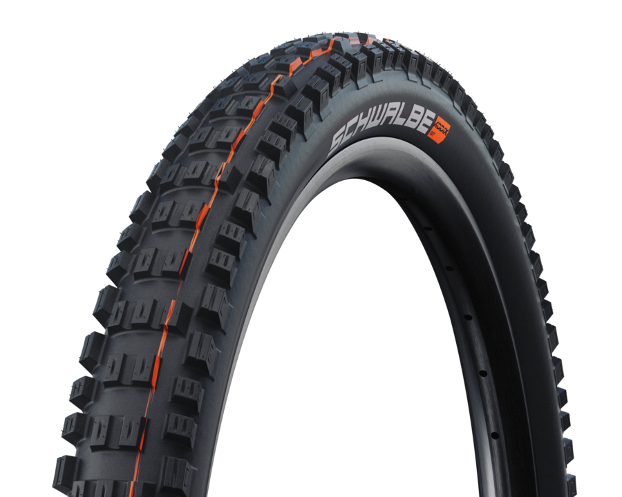 Schwalbe Eddy Current Front Evolution Super Trail E-25 SnakeSkin Black