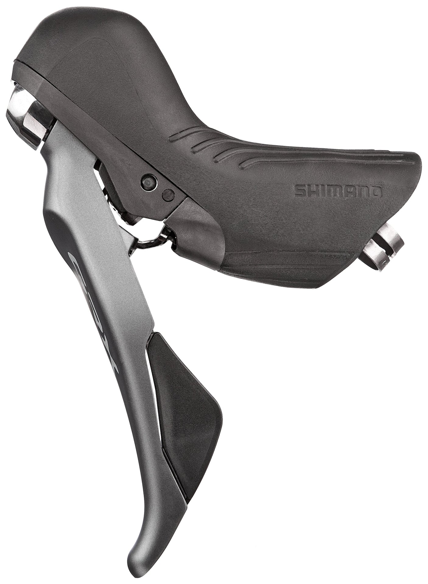 Shimano GRX ST-RX810 Schalt-/Bremshebel 2-fach Scheibenbremse Links grau/schwarz