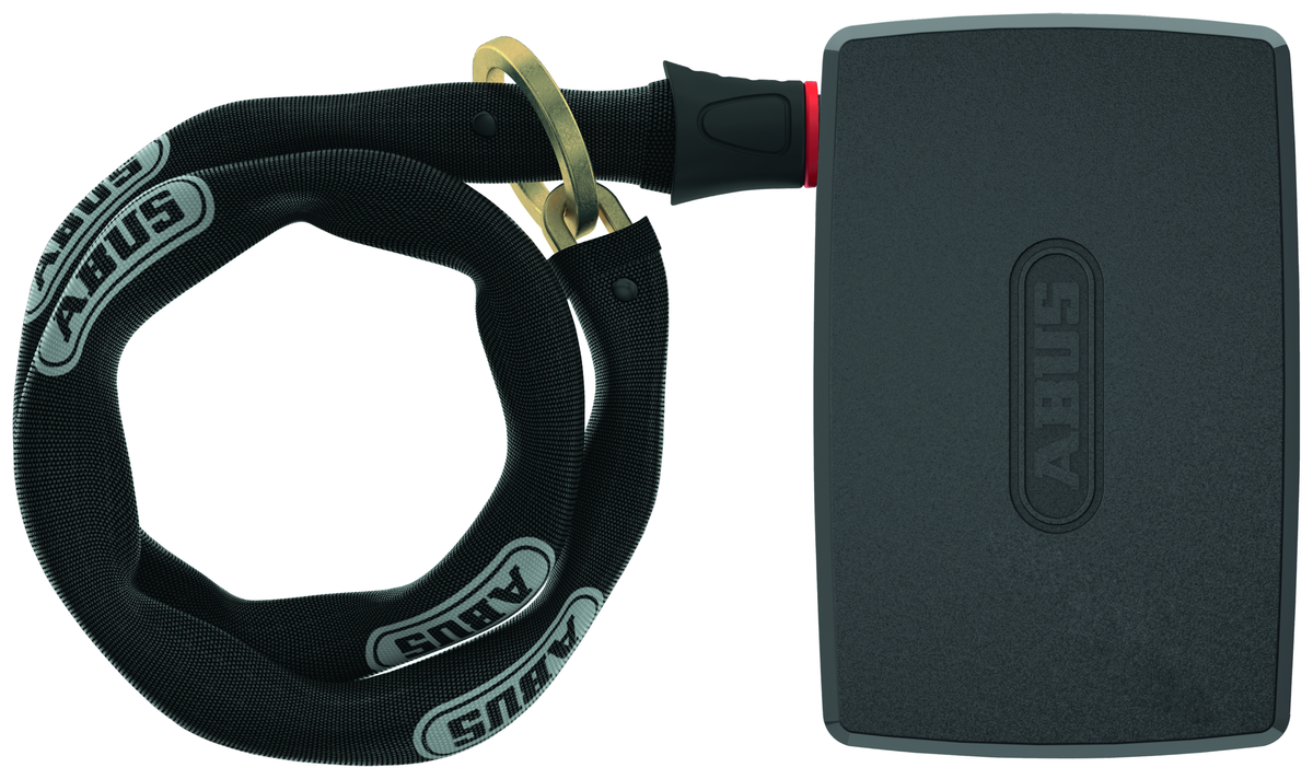 Abus Alarmbox 2.0 schwarz + Stahlkette ACH 6KS/100