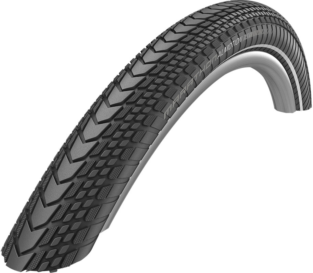 SCHWALBE Marathon Almotion Faltreifen 28x1.50" Addix RaceGuard E-25 TLE Reflex schwarz