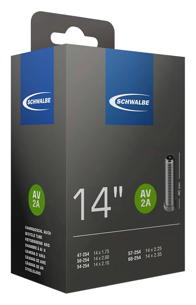 Schwalbe Nr .2A Schlauch 14" 47/60-254 AV