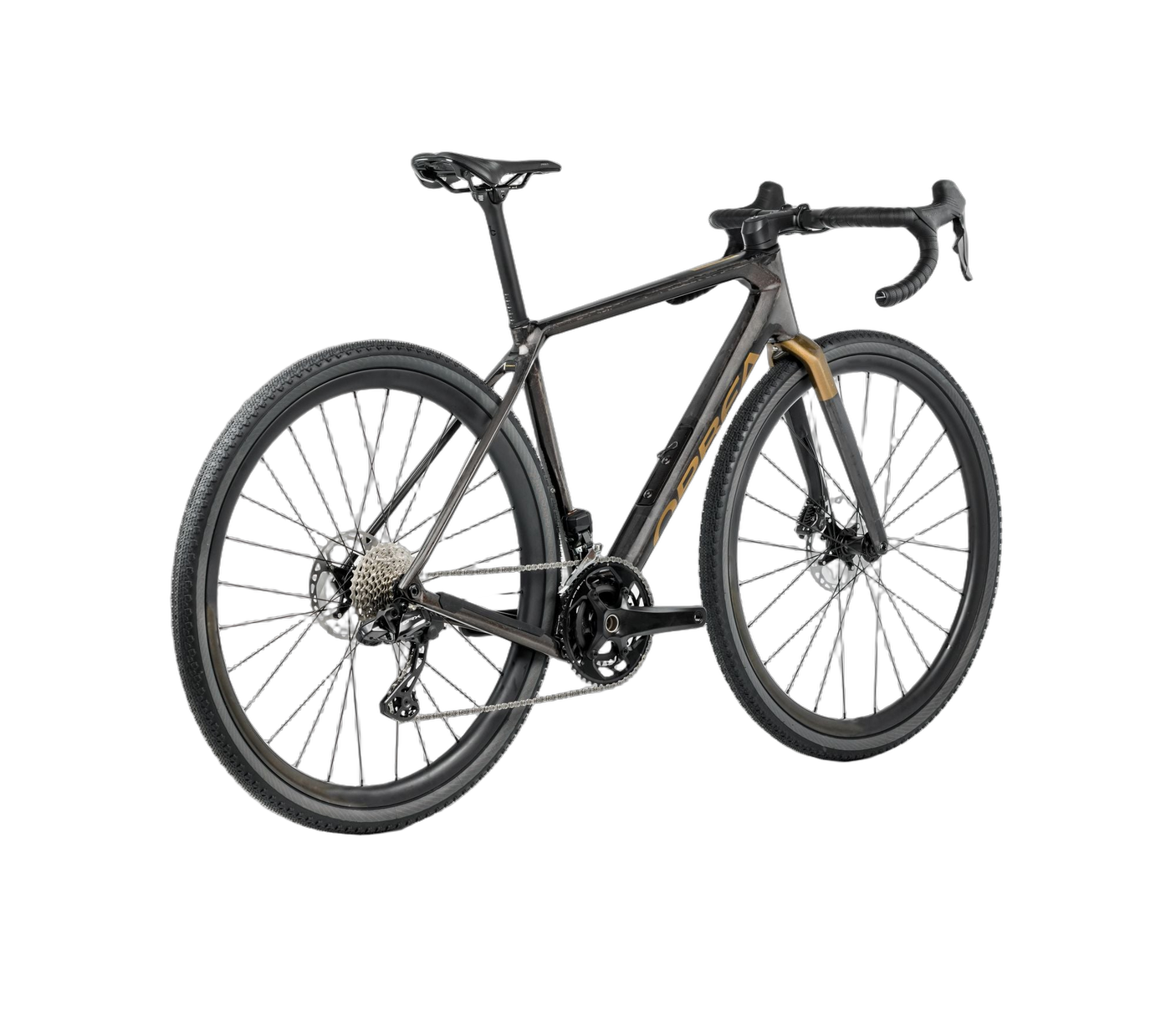 Orbea TERRA M20TEAM Cosmic Carbon View - Metallic Olive Green Gloss (2025)