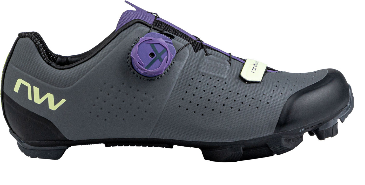 Northwave Razer Wmn Fahrradschuhe Dark Grey/Dark Purple