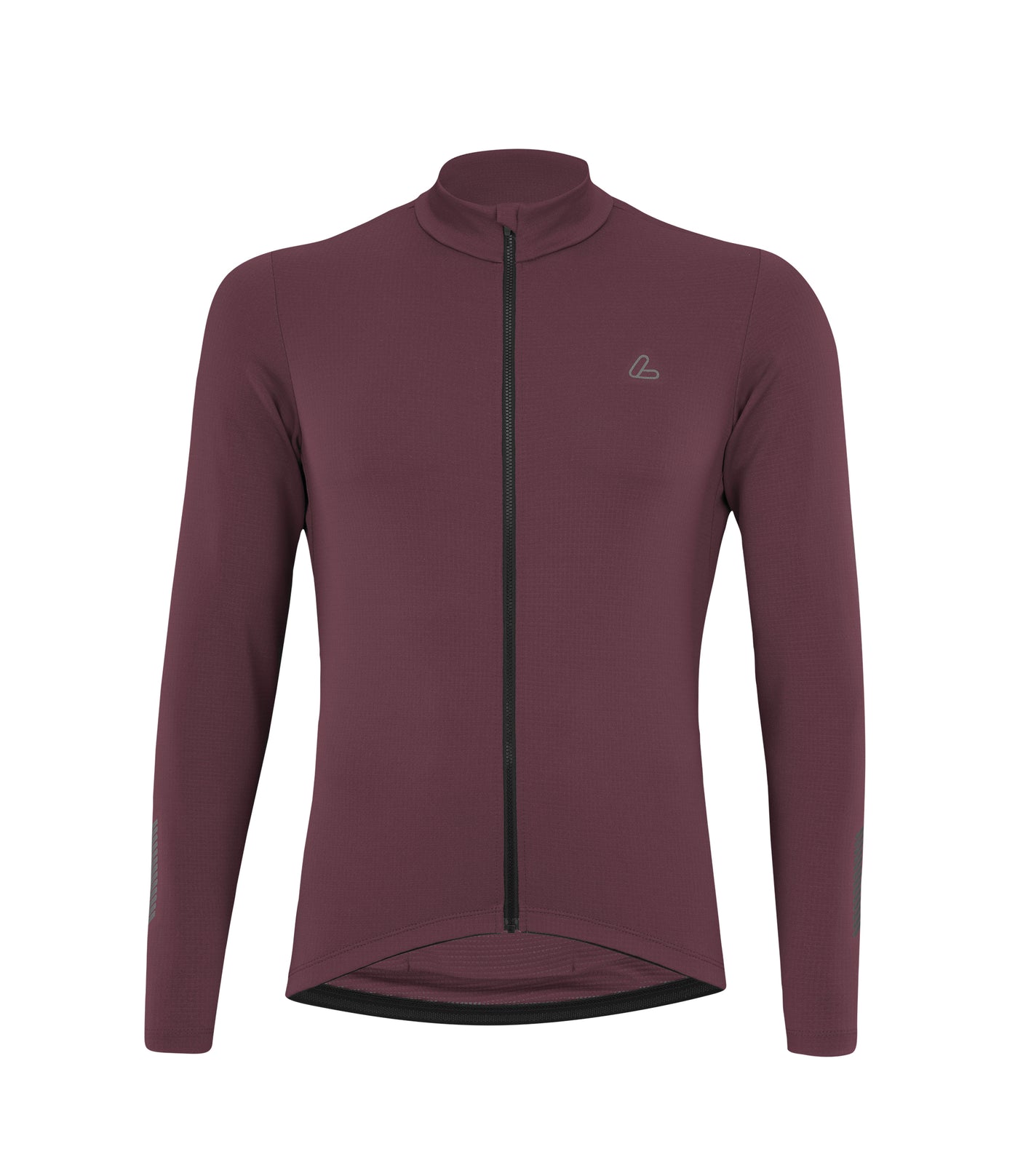 Löffler M Bike L/S Jersey Skys Merino Mid Castagne