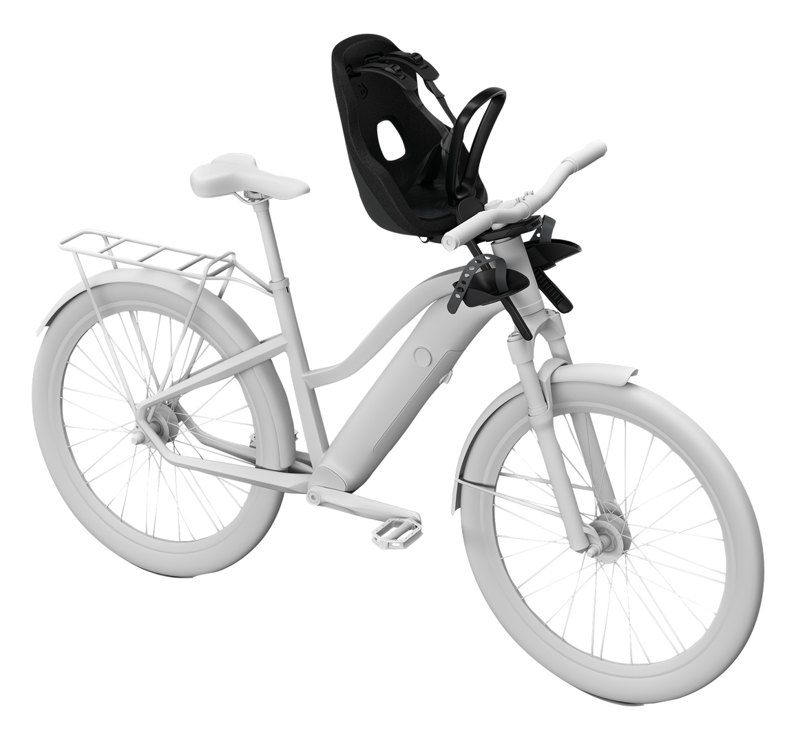 Thule Yepp Nexxt 2 Mini Kindersitz Front-Montage schwarz
