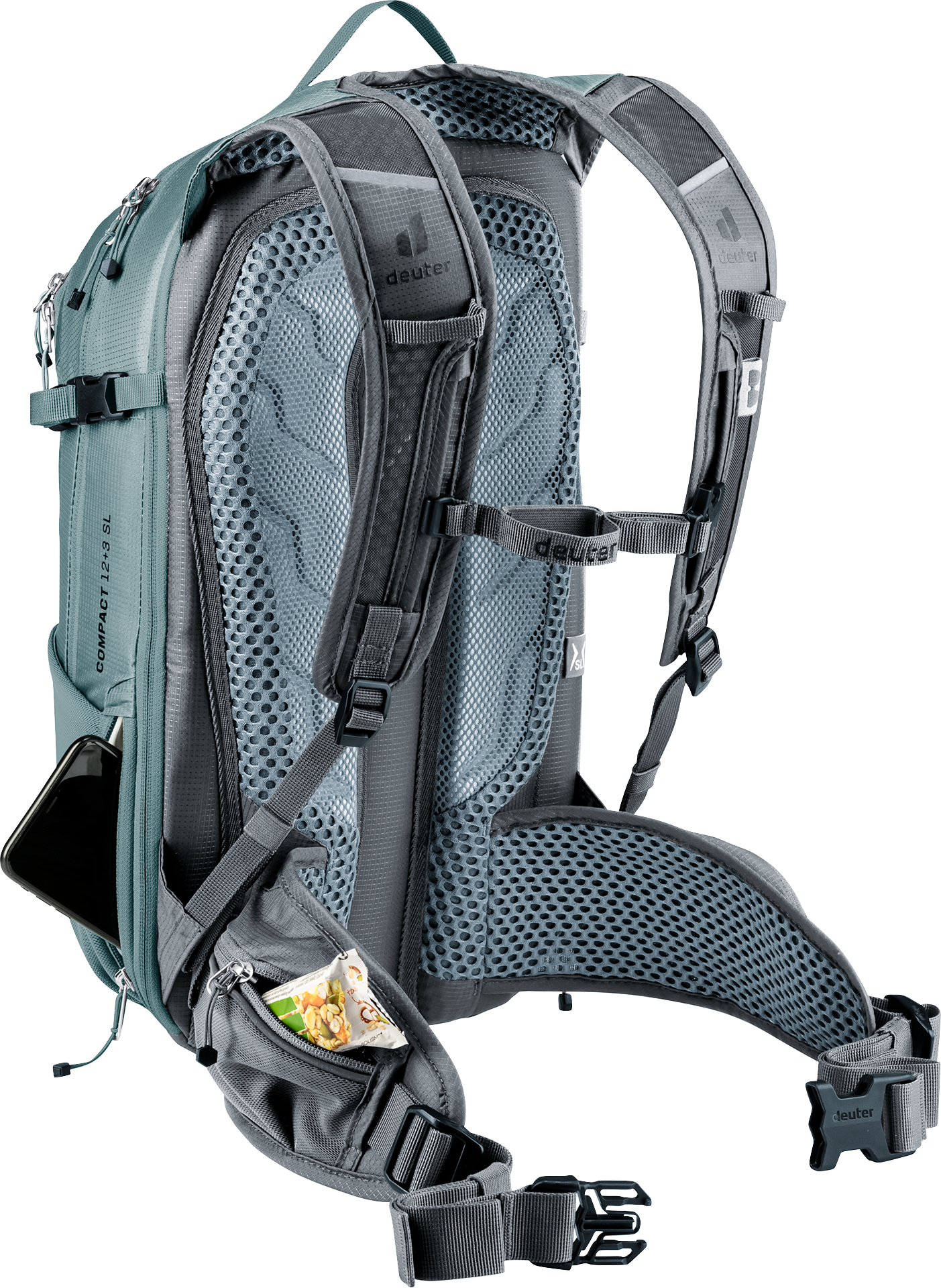deuter Compact 12+3 SL Fahrradrucksack graphite-shale