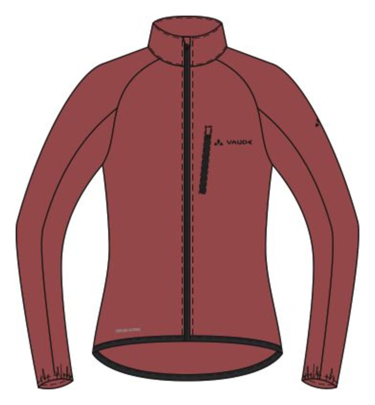 VAUDE Drop Jacket III Damen orange