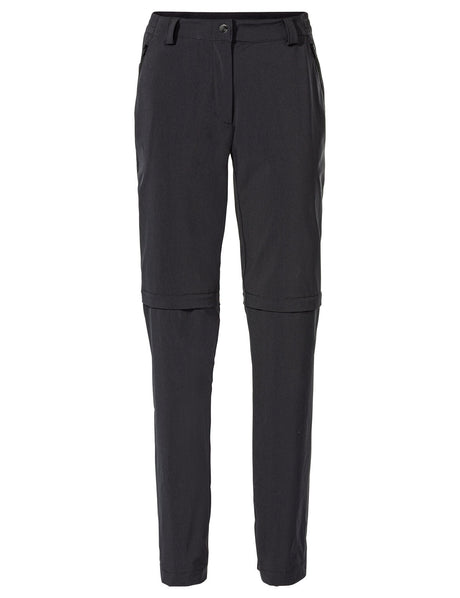 VAUDE Yaras Zip Off Pants Damen schwarz