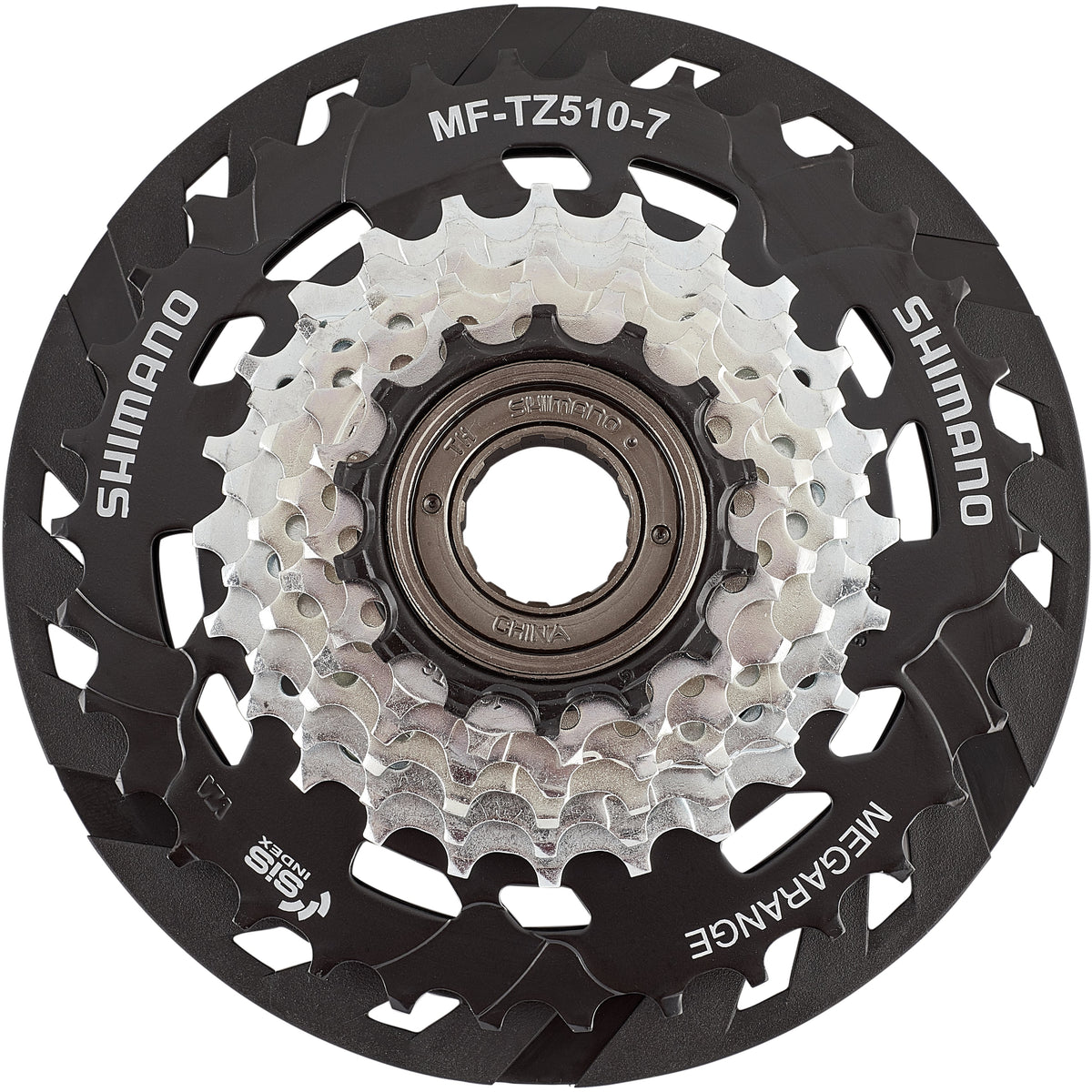 Shimano MF-TZ510 Schraubkranz 7-fach braun/schwarz