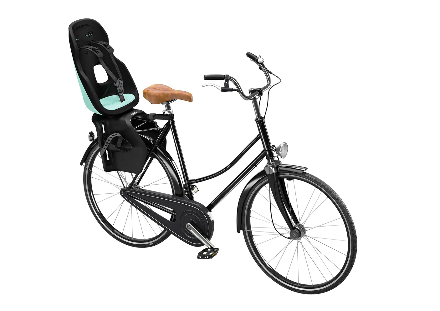 Thule Yepp Nexxt 2 Maxi mintgrün, Gepäckträger-Befestigung